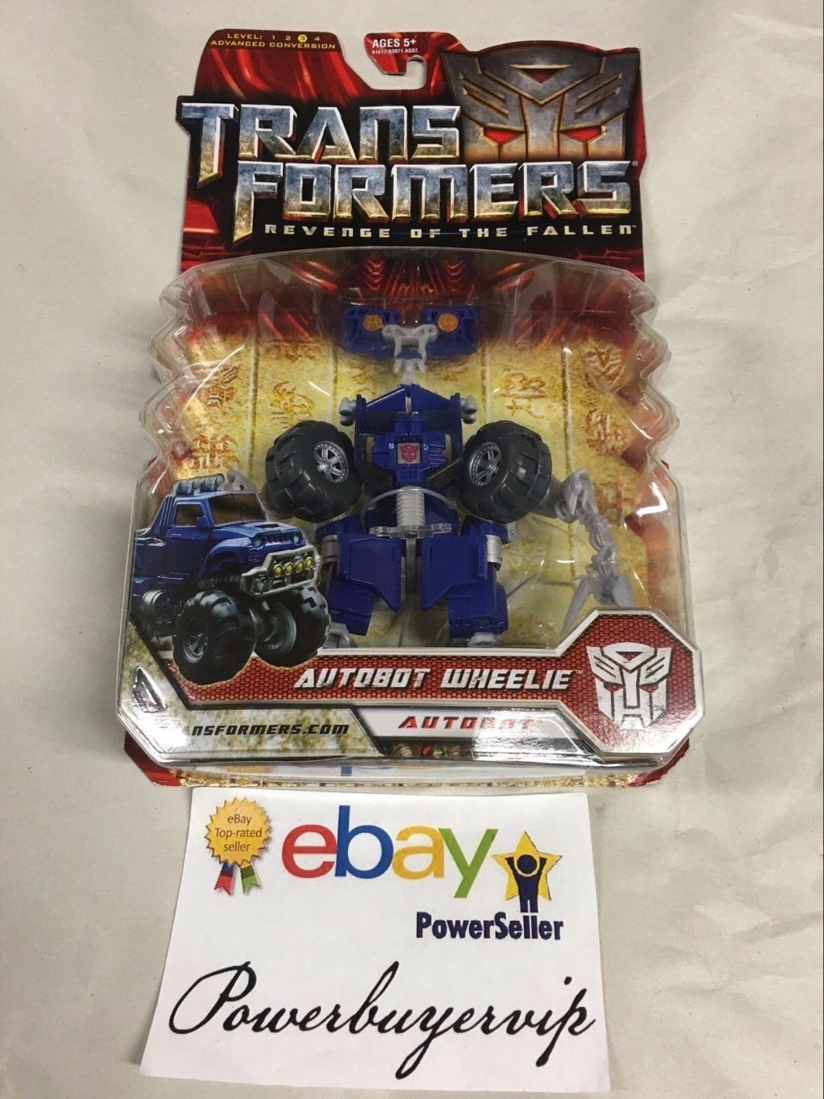 Transformers REVENGE OF THE FALLEN Decepticon AUTOBOT WHEELIE Action Figure